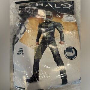 HALO master chief camo costume, kids size medium (7/8)